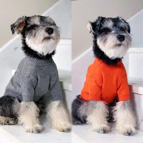 Fashion French Bulldog Sweater Dog Clothes Pet Puppy Hoodie Pug Teddy Schnauzer Jacket Coat Dogs Winter Warm Dropshipping LDC10