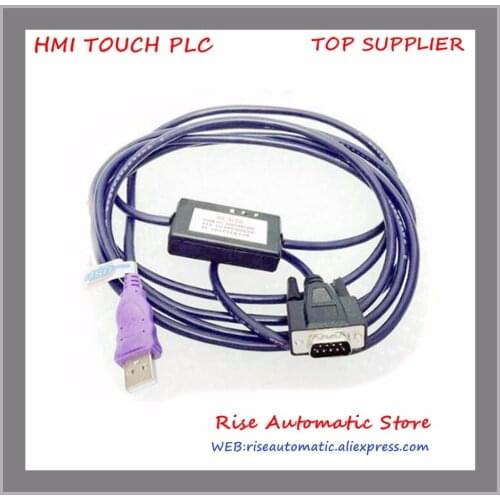 S7-300 MPI Cable 6GK1 571-0BA00-0AA0 6GK1571-0BA00-0AA0 PC Adapter USB A2 Support PPI/MPI/DP WIN7 64Bits HMI 840D CNC