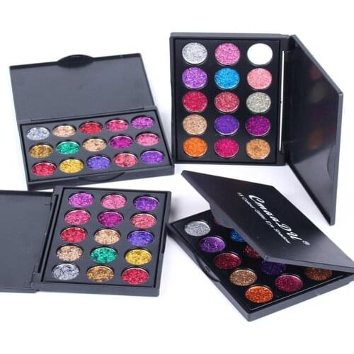Pressed Matte Glitter Shimmer Palette Diamond Eye Shdow Shimmer Palette Korean Smokey Makeup Brush Palette Cosmetic Set Eye X4R0