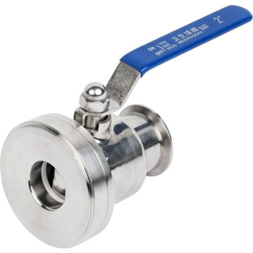 SS304 sanitary stainless steel tank bottom ball valve