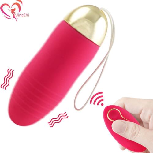 10M Wireless Jump Egg Silicone Vaginal Ball GSpot Stimulation Vibrator Body Massage Masturbation Couples Adult Sex Toy For Women