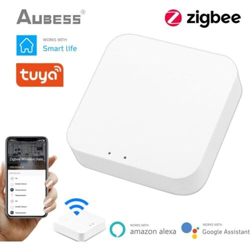 Tuya ZigBee 3.0 Smart Hub Wireless Gateway Bridge Smart Life App Voice Remote Control Smart Home Works With Alexa Google Home