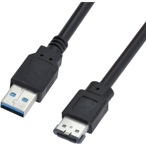 USB2.0 to HDD/SSD/ODD eSATAp Converter USB 3.0 to Power Over eSATA DC5V Adapter