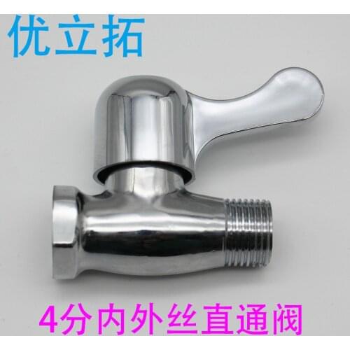 Thickening zinc alloy inside and outside the tooth straight through the valve inside and outside the wire straight through the v