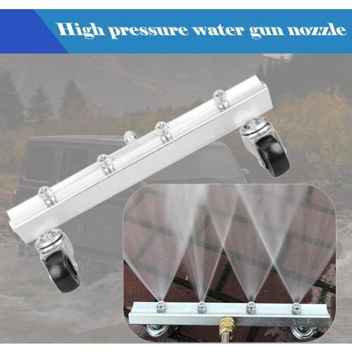 VODOOL High Pressure Car Washer 4 Cleaning Hose Nozzle Auto Undercarriage Chassis Cleaner Water Gun Ground Washing Broom