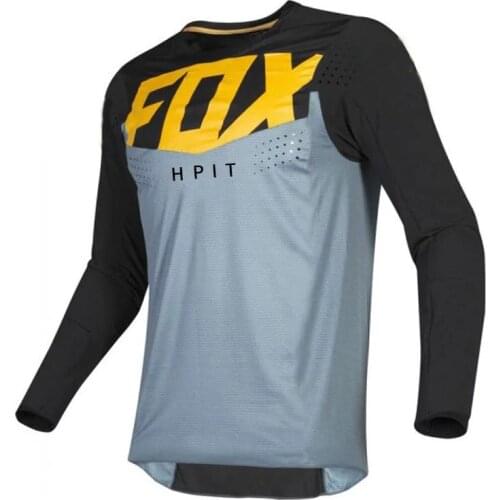 2020 Motorcycle Mountain Bike Team Downhill Jersey Hpit Fox MTB Offroad MX Bicycle Locomotive Shirt Cross Country Mountain Bike