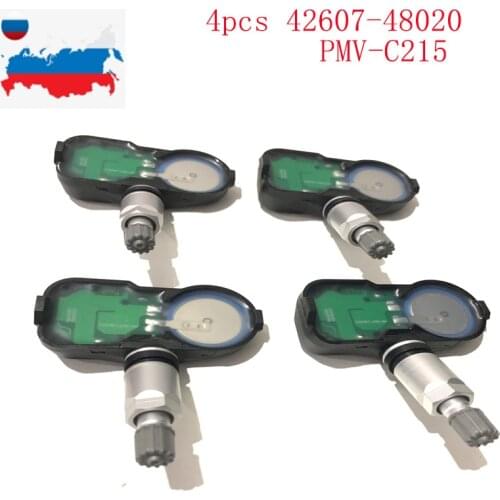 4pcs/lot 433MHz Tire Pressure sensor 42607-48020 4260748020 PMV-C215 For Lexus For Toyota Land Cruiser For Prado C-HR Camry