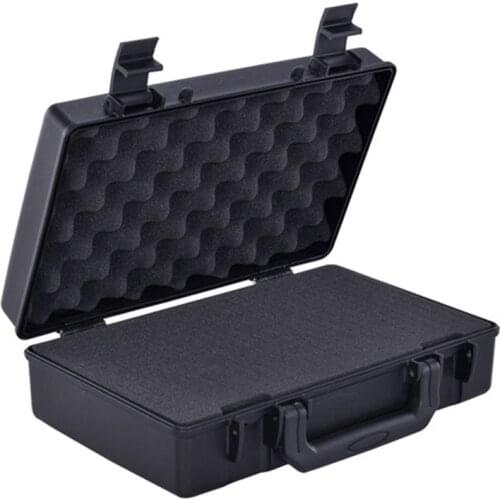 ABS Tool case toolbox Impact resistant sealed waterproof equipment camera case with pre-cut foam 330*200*97MM