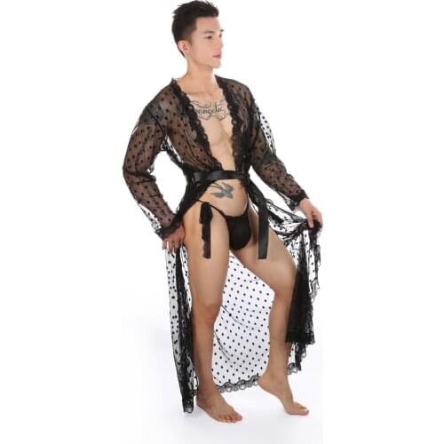 CLEVER-MENMODE Men's Bathrobes