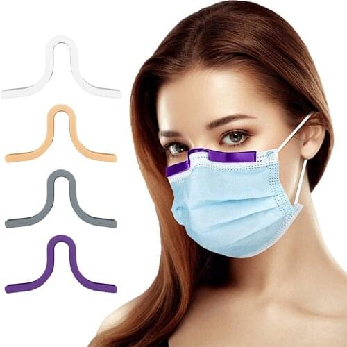 Breathable Nose Bridge Bracket No Mist Eyeglasses Fog Free Face Mask Inside Support Nose PadNose Clip Holder Dropship