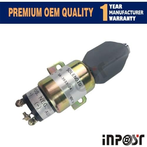 In Stock SA-3933-24 Stop Solenoid Valve SA-3933 1751-2467U1B1S5A 24V For Cummins