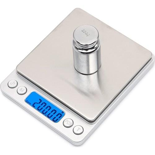 HT-I200 Household Kitchen Scale Electronic Food Scales Diet Scales Measuring Tool Slim LCD Digital Electronic Weighing Scale