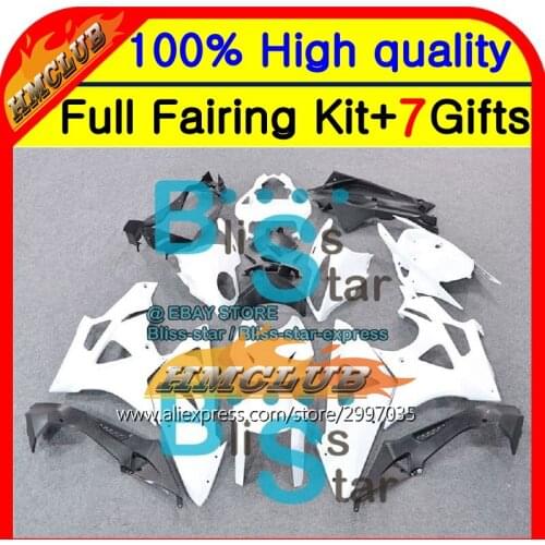 Body For BMW ALL White S1000R 09-14 S 1000R S1000RR 2HM85 S 1000 RR 09 10 11 12 13 14 S 1000RR Glossy white S1000 RR Fairing