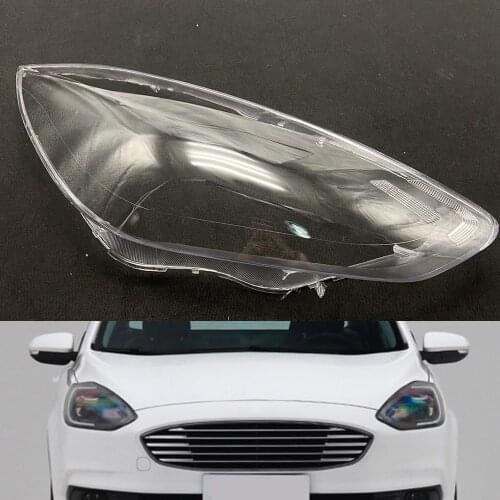 Car Headlight Cover for Ford Escort 2019 2020 Headlamp Lens Replacement Auto Shell
