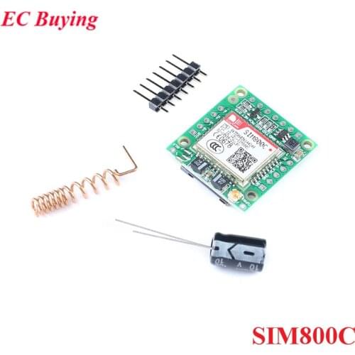 SIM800C Development Board GPRS GSM Wireless Module SIM800 USB to TTL Module 5-18V For Arduino With 2.54 Pin Row