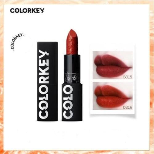 Matte Lipstick Moisturizing Waterproof Long-lasting 12 Hours Stay Lip Black Body Lightweight Makeup Cosmetics