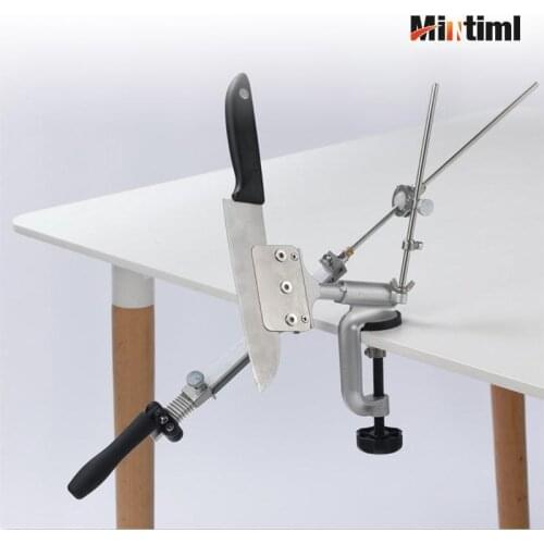 Mintiml ™ Fixed Angle Knife Sharpening System Kit Adjustable High Quality Grindstone Whetstone Kitchen Tool Dropshipping