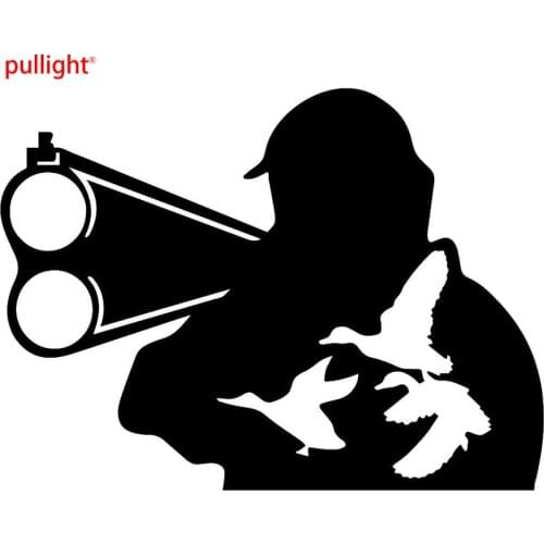 Hunter Wild Duck Hunting Car Decals Vinyl Stickers Fashion Car-Styling