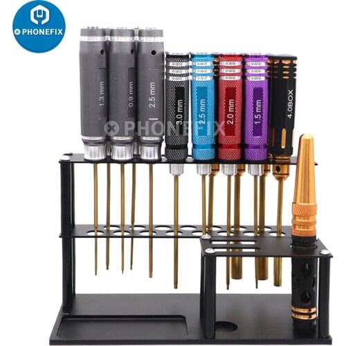 Screwdriver Organizer Storage Rack Screw Driver RC Tools Kit Holder Stand for RC Models Helicopters Airplanes Parts Organizer