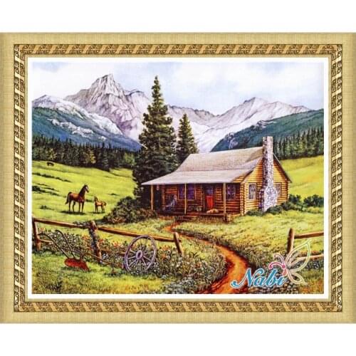 Nature crystals 3d diy beadwork 1159R - Round Diamond embroidery cross stitch diamond mosaic painting