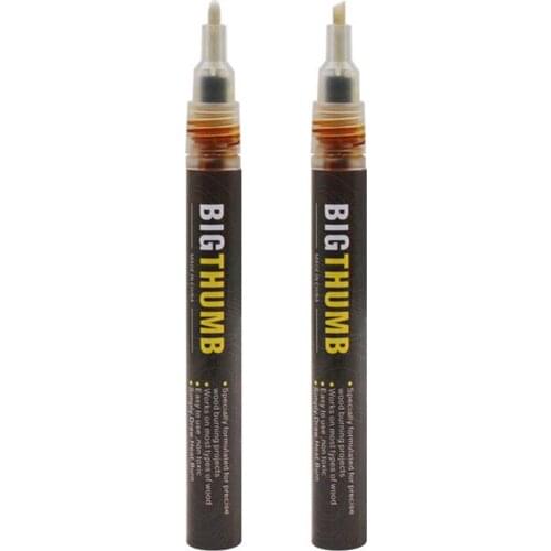 Wood Burning Pen Marker - Chemical Wood Burning Marker - Scorch Pen For DIY Wood Projects Easy And Safe - (3mm) Fine Tip Wood Bu