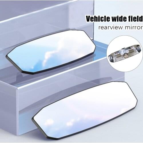 SD-2415 Car interior Rearview Mirror With Wide Field View Wide-angle Flat Curved Indoor Auxiliary Reverse Blind Spot Mirror