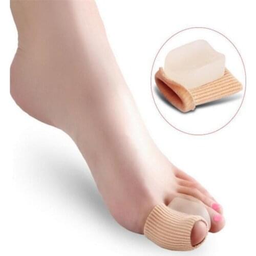 1 pcs Toe Separator Corrector Hallux Valgus Straightener Orthodontic Toe Braces Silicone Toe Foot Cover Care Tool