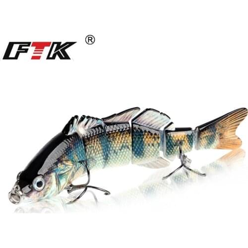 40g Multi Jointed Swimbait Sinking Minnow Fishing Lure 15cm 6 Segment Jerkbait For Pike Bass Hard Bait Wobblers Crankbaits