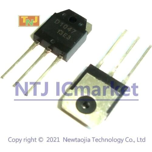 50 PCS 2SD1047 TO-3P D1047 NPN SILICON TRANSISTOR