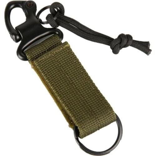600D Nylon Tactical Backpack Key Hook Webbing Buckle Hanging System Molle Waist Belt Buckle Outdoor Tools new