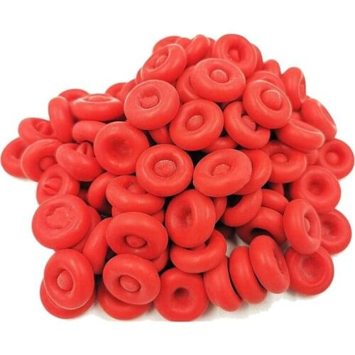 Promotion! 50 Pieces Caulk Cap Red Caulk Saving Cap Caulk Sealer Saver Open Caulking Tube for Sealing and Preserving