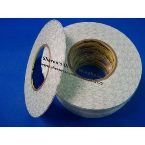 Promotion! 10 Rolls 4mm*50M 3M 9080 Double Sided Adhesive Tape for Phone LCD Screen Fix, LED Strip Panel Joint Hi-Temp Resist