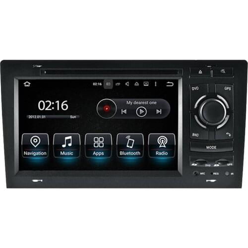 Winca S200 Android 8.0 Car DVD Player Head Unit Radio For Audi A8 Stereo GPS Navigation Automagnitola 2 Din Octa Core 7" Monitor