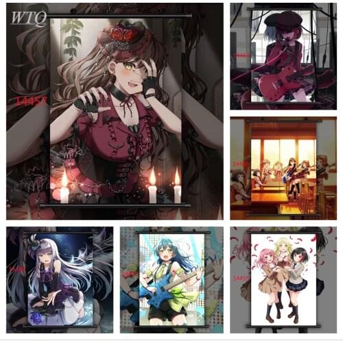 Anime Posters BanG Dream! Wall Poster Canvas Painting Wall Decor Posters Wall Art Picture Anime Manga Room Decor Home Decor