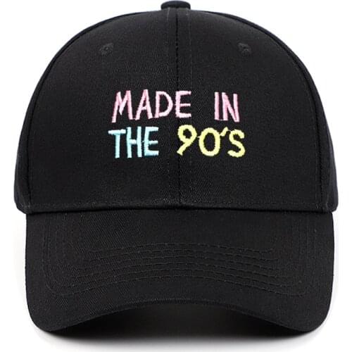 MADE IN THE 90S baseball cap hip hop embroidery cotton the rapper dad hat outdoor streetwear snapback men hat male sports cap