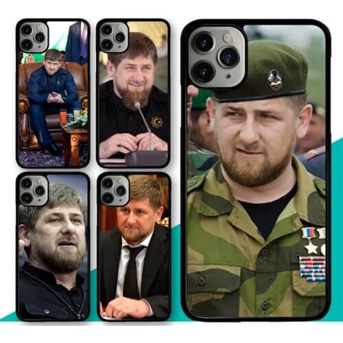 Chechen Leader Ramzan Kadyrov Case For iPhone XR X XS MAX 11 12 Pro Max mini SE 2020 5S 6S 8 7 Plus Rubber Cover