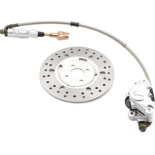 Rear Disc Brake Caliper System Pad Rear Hydraulic Brake Caliper Pump For 150cc 200cc 250cc ATV Quad