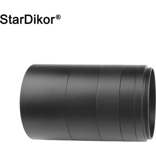 StarDikor 2"/M48x0.75 Focal Length Extension Tube Kits 5mm 10mm 15mm 20mm 30mm For Astronomical Telescope Photography T Ring