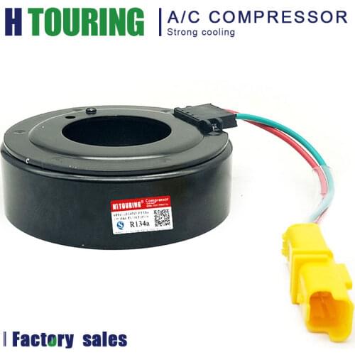 Car Air Conditioning Compressor Magnetic Electromagnetic Clutch 6V12 for Sanden SD6V12 for Peugeot 307 206 96*64*45*32