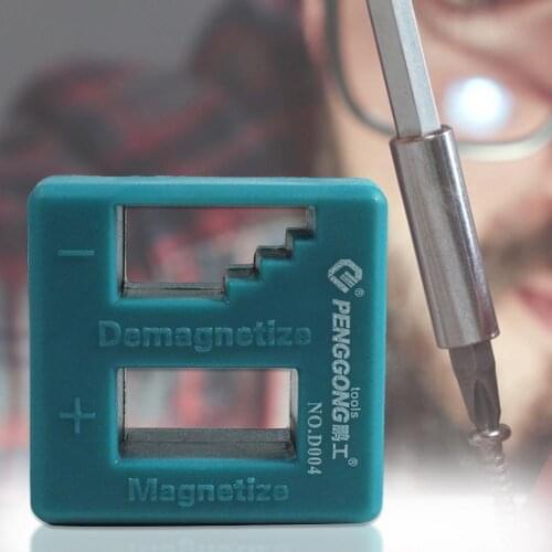 Demagnetizer Magnetizer Degausser Portable Dual-use Convenient Magnetizing Tool for Screwdriver Demagnetization Filling
