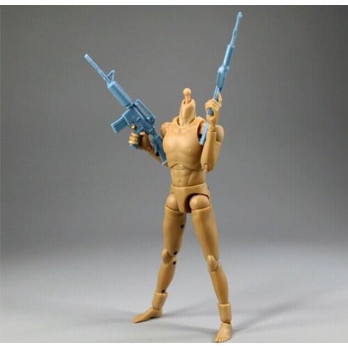 MCCToys MCC023 1/12 Scale Skin Color Narrow Shoulder Male Body 6 inches Mini Doll Figure Model Flexible Toys In Stock