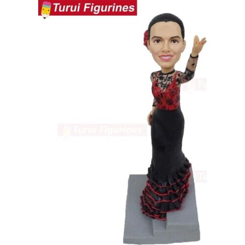 Wife mini figurines miniature statue handmade custom design service figurine pop riverdale custom wedding figurines clay dolls