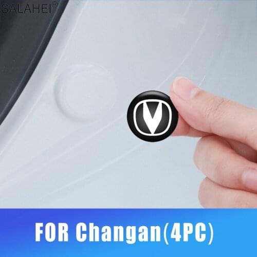 4PCS Car Door Shock Absorber Stickers For changan CS75 PLUS CS95 CS35 alsvin CS85 CS15 CS55 Eado Car Soundproof Buffer Stickers