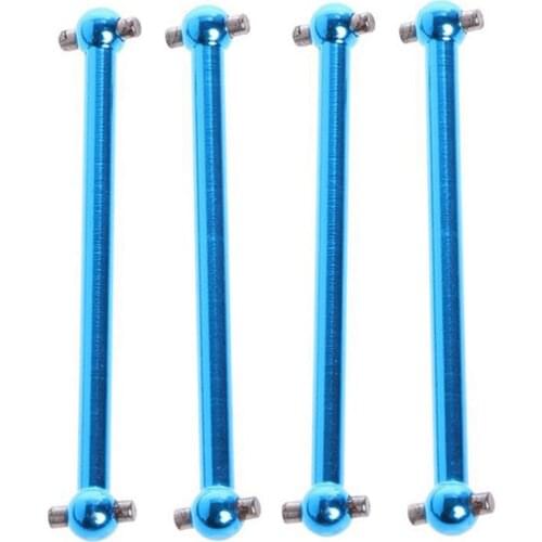 NEW-4Pcs for WLtoys A979 Parts Upgrade F/R Metal Dogbone A959-07 for A949 A959 A969 K929 Himoto E18 Spino HSP 1:18 RC Car