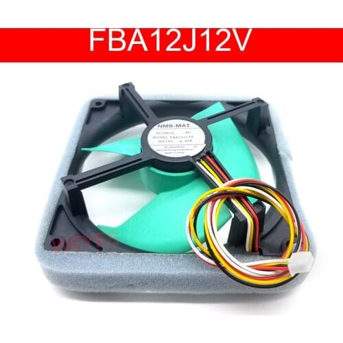 NEW for NMB-MAT FBA12J12V DC12V 0.35A 4-wire cooling fan