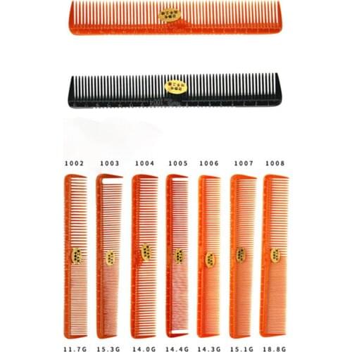 Anti-Static Multiple Style Heat-Resisting Heatproof Professional Salon Hair-Cutting Hairdressing Bakelite Combs E075