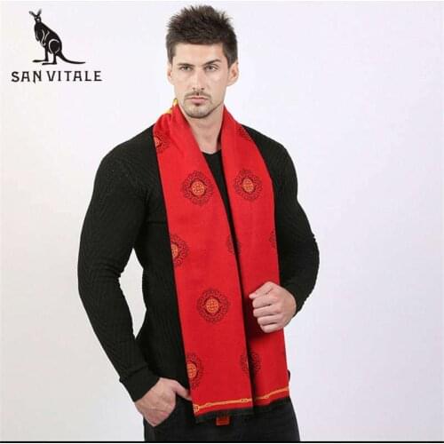 Scarves Men Winter Warm Scarf Blue Cape Top Quality For Dress Classic Style Scarfs High Quality Designer Casual Clothing Apparel