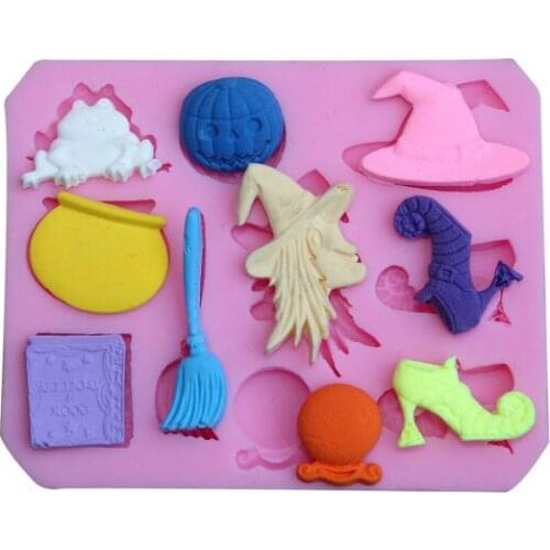 DIY Cake Mold Halloween Fondant Silicone Mold C088