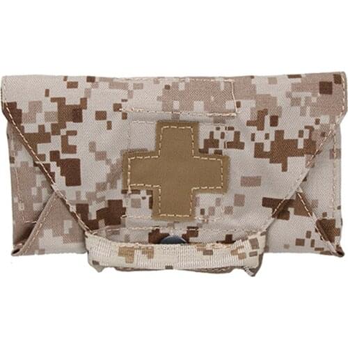 TMC Tourniquet Medical Pouch Storage Bag A1 / A2 / BK Tactical Vest Molle Medical Bag 500D Cordura Free Shipping TMC2679