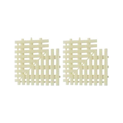 Swimming pool corner bracket grill for three interface grid